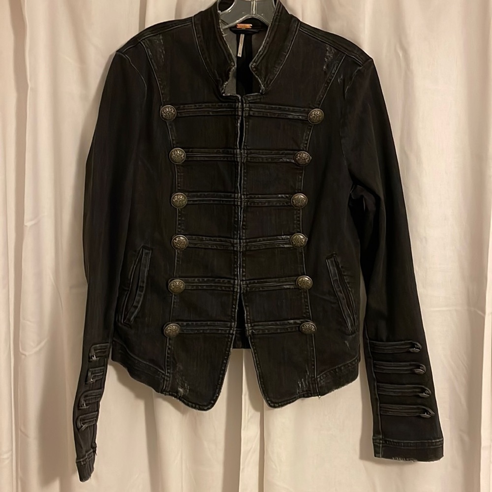 Free People Military Jacket